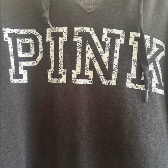 PINK Victoria's Secret Black V-Neck Sweater - Picture 6 of 8